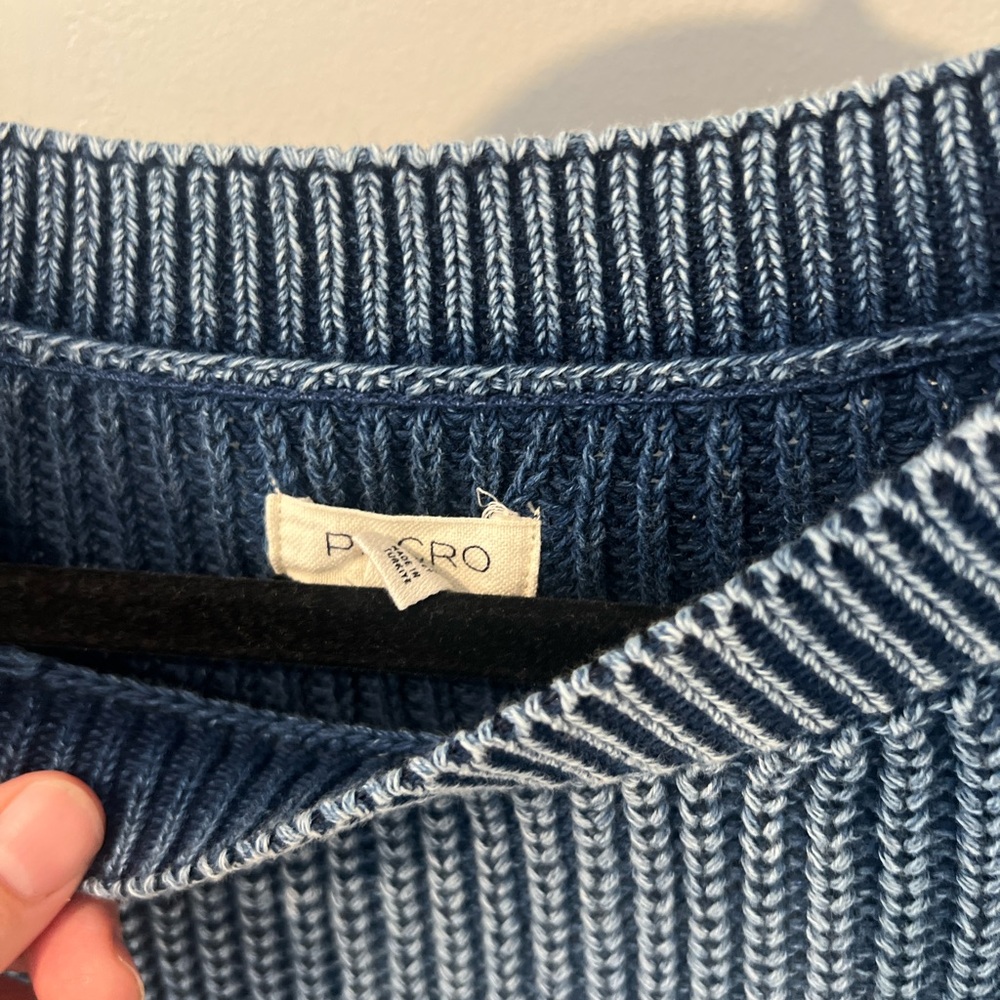 Pilcro Assymmetrical Twofer Sweater from Anthropologie Medium - Picture 7 of 9